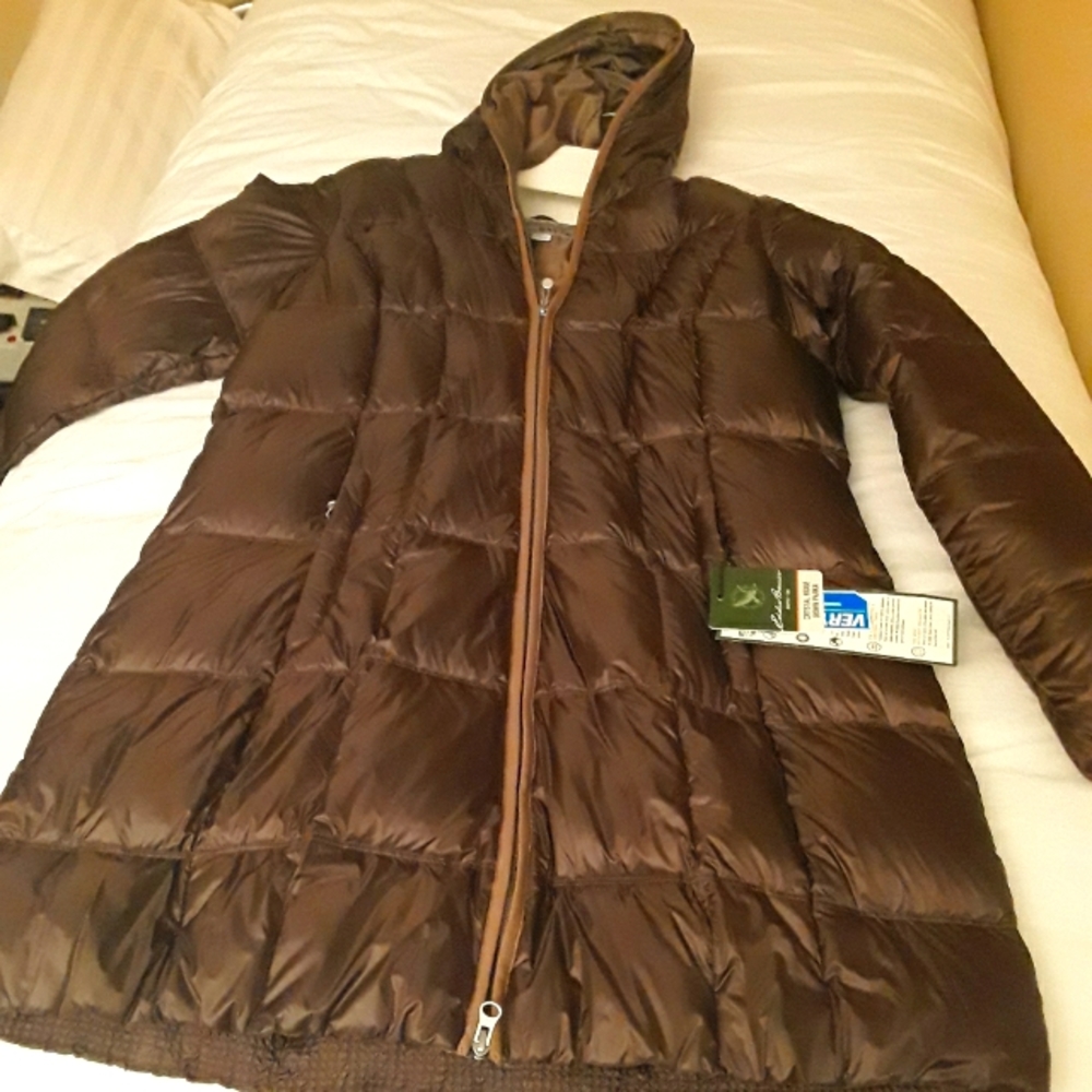 Long Eddie Bauer Tall XL goose down coat